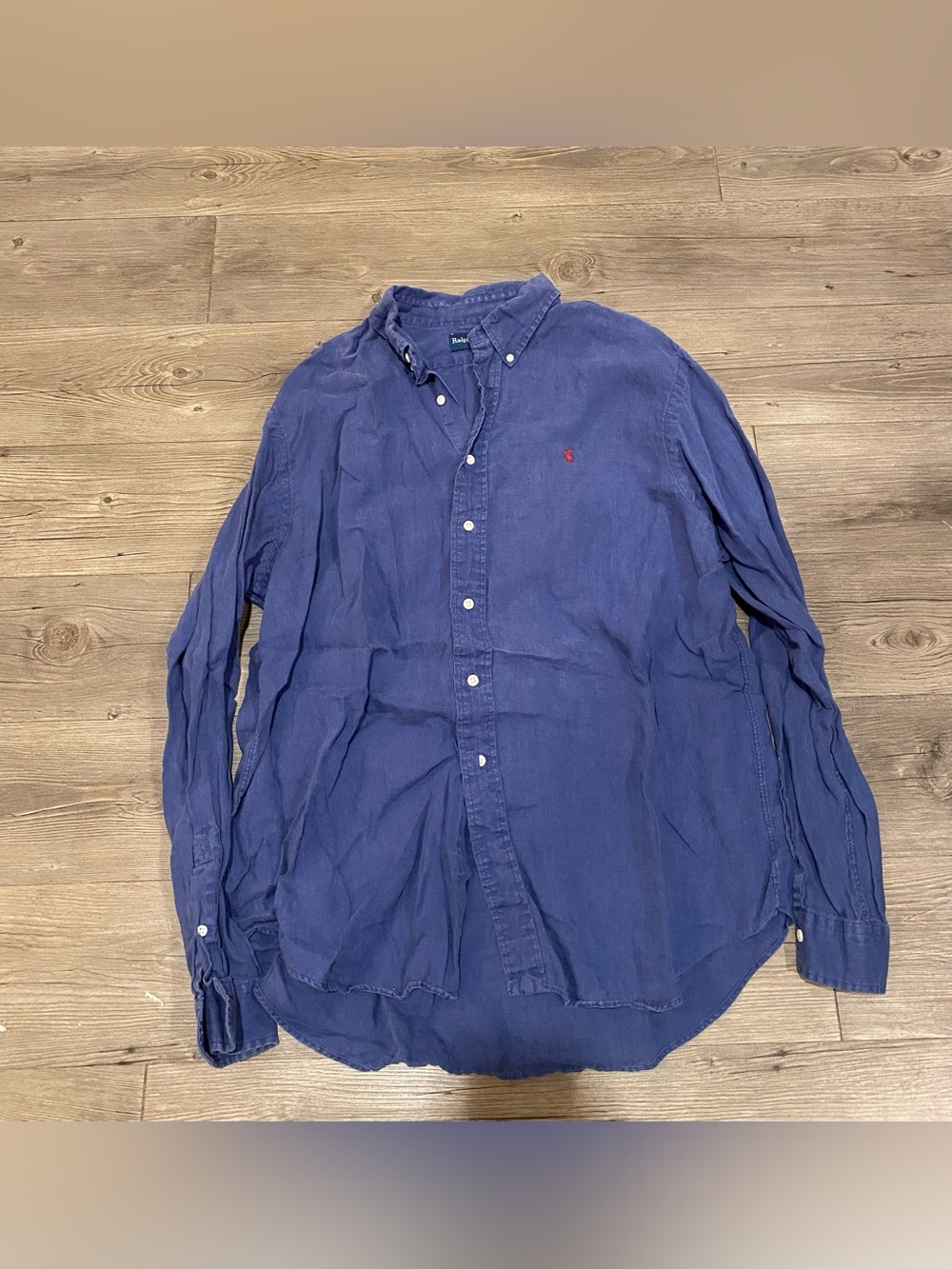 Navy Blue Polo Ralph Lauren Button Up